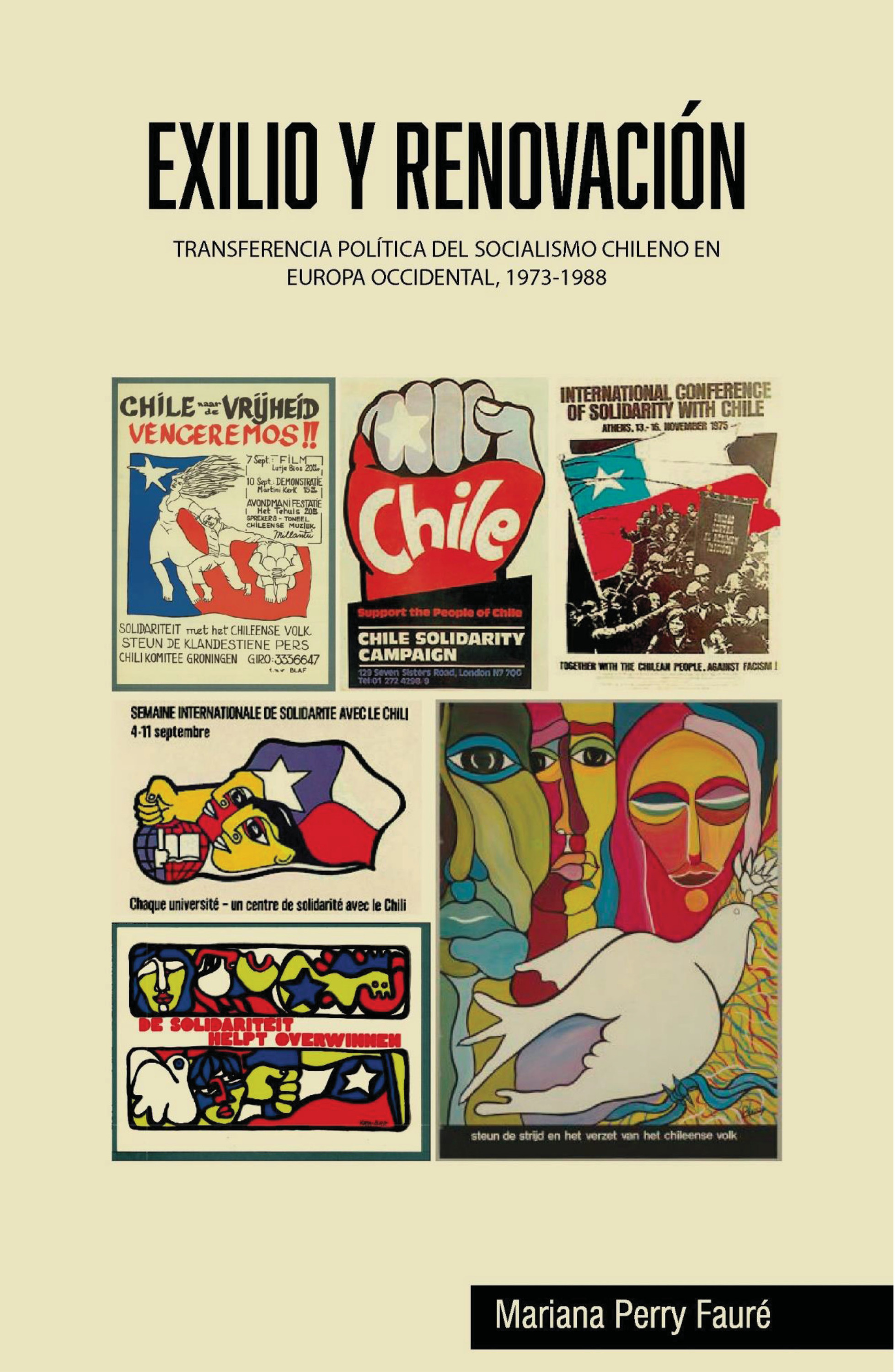 Couverture ebook de Exilio y Renovación, de Mariana Perry Faure
