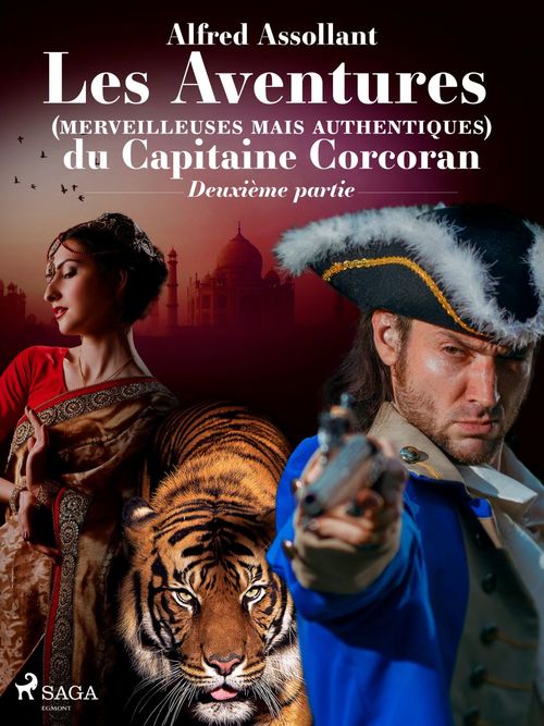 Couverture ebook de Les Aventures (merveilleuses mais authentiques) du Capitaine Corcoran (DEUXIEME PARTIE), de Alfred Assolant