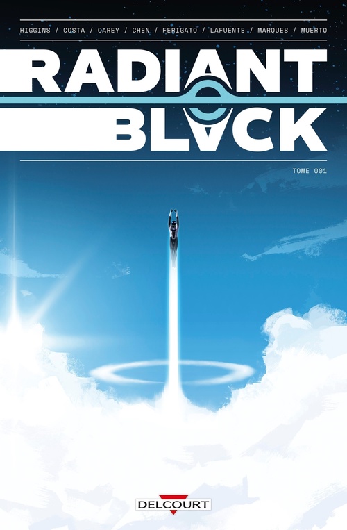 ebook cover of Radiant Black T01, by Kyle Higgins