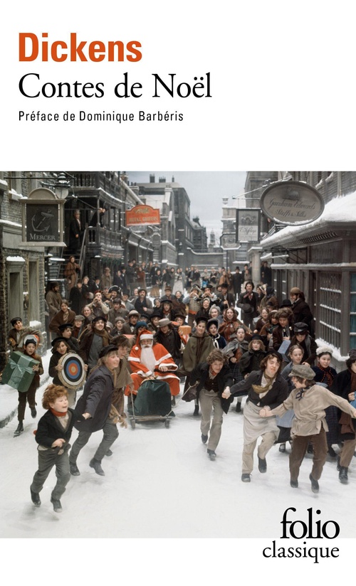 Couverture ebook de Contes de Noël (édition enrichie), de Charles Dickens
