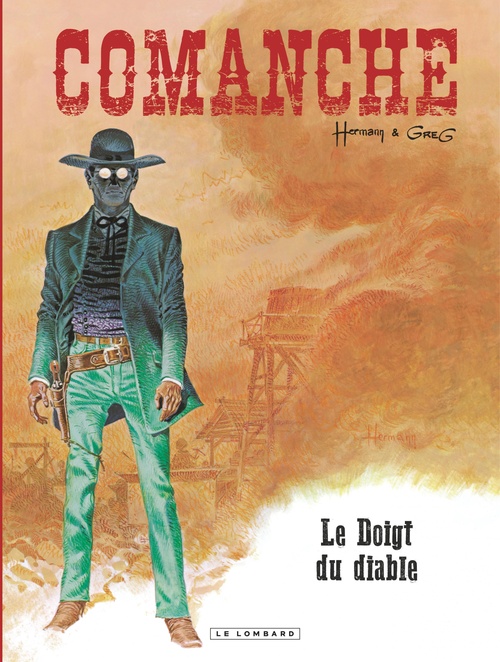 Couverture ebook de Comanche - Tome 7 - Doigt du diable (Le), de Greg, Hermann