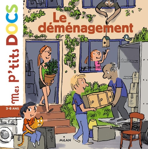 Couverture ebook de Le déménagement, de Stéphanie Ledu