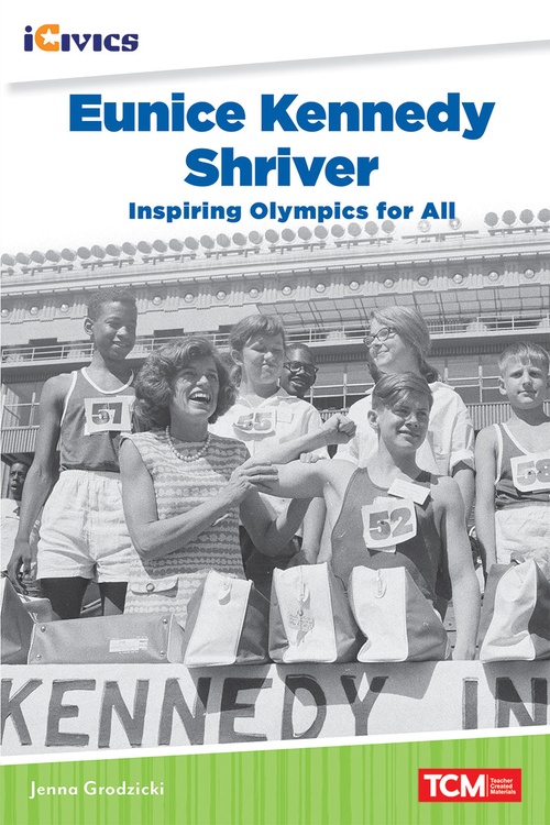 ebook cover of Eunice Kennedy Shriver, by Jenna Grodzicki