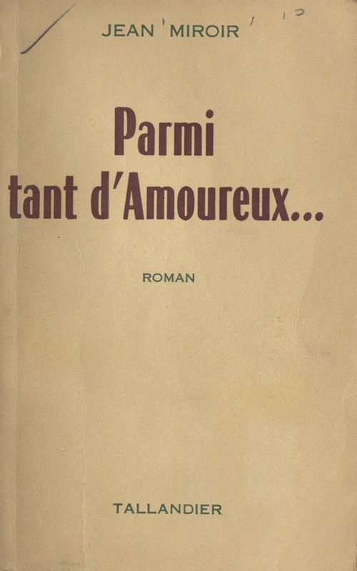ebook cover of Parmi tant d'amoureux, by Jean Miroir