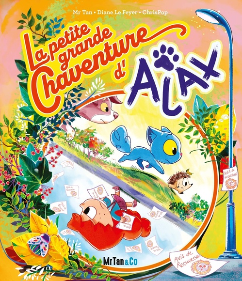 ebook cover of La petite grande Chaventure d'Ajax, by ChrisPop, Mr Tan, Diane Le Feyer