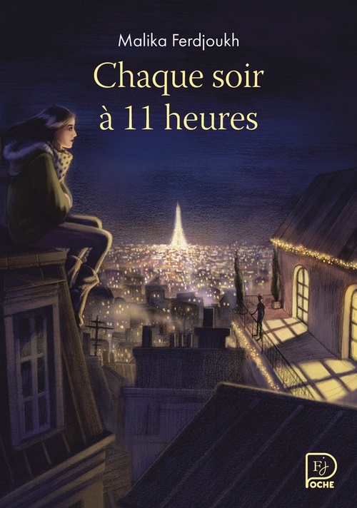 Couverture ebook de Chaque soir à 11 heures, de Malika Ferdjoukh