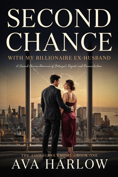 Couverture ebook de Second Chance With My Billionaire Ex-Husband, de Ava Harlow