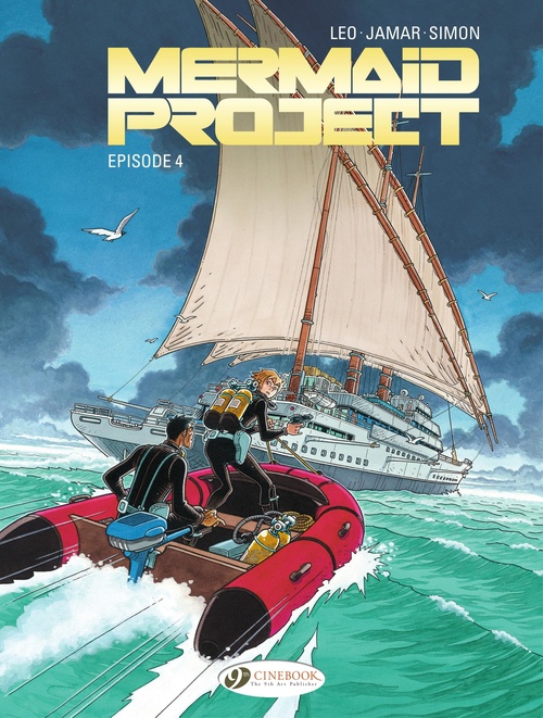 Couverture ebook de Mermaid Project - Episode 4, de Léo, Corine Jamar, Fred Simon
