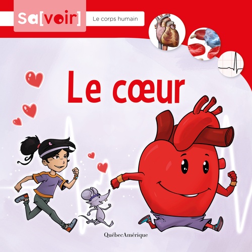 Couverture ebook de Le coeur, de Québec Amérique