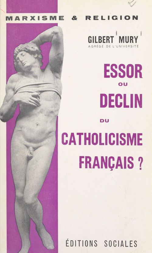 ebook cover of Essor ou déclin du catholicisme français ?, by Gilbert Mury