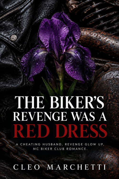 Couverture ebook de The Biker's Revenge Was a Red Dress, de Cleo Marchetti