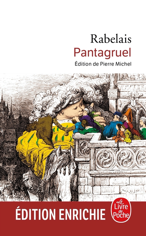 Couverture ebook de Pantagruel, de François Rabelais