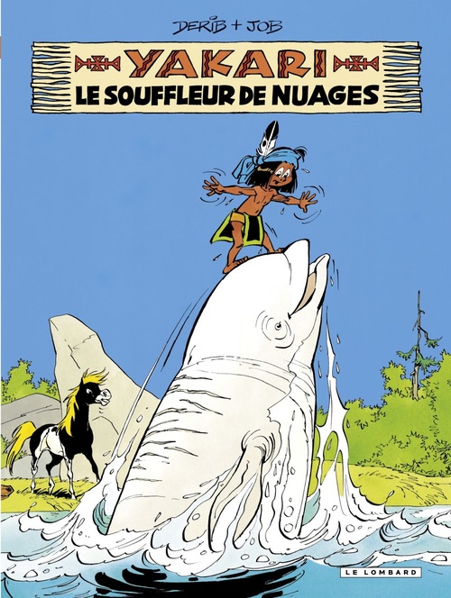 Couverture ebook de Yakari - Tome 21 - Le Souffleur de nuages, de Job, Derib