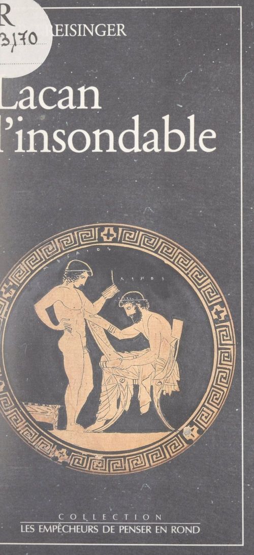 ebook cover of Lacan l'insondable, by Marc Reisinger