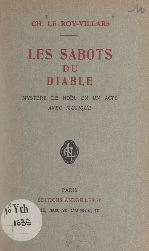 Couverture ebook de Les sabots du Diable, de Charles Le Roy-Villars