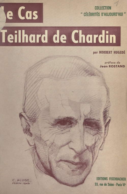 Couverture ebook de Le cas Teilhard de Chardin, de Norbert Hugede