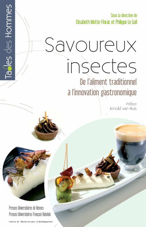 Couverture ebook de Savoureux insectes, de