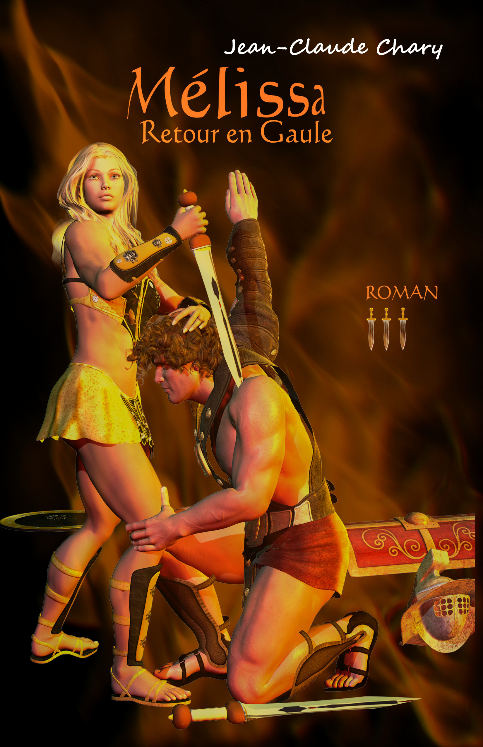 Couverture ebook de Mélissa, de Jean-claude Chary