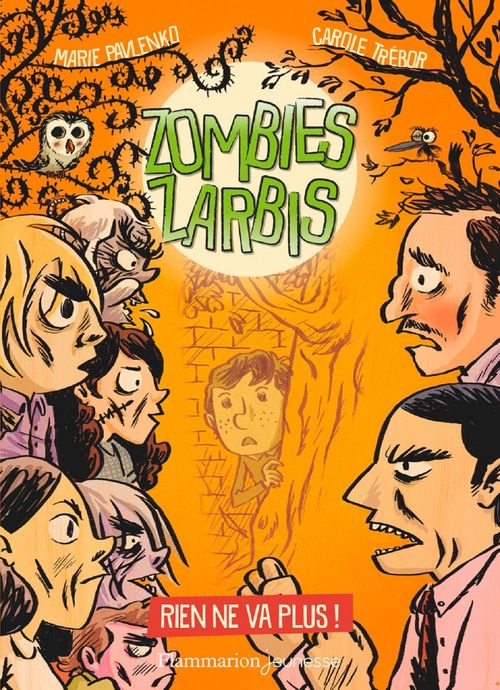 Couverture ebook de Zombies zarbis (Tome 2) - Rien ne va plus !, de Marie Pavlenko, Carole Trébor
