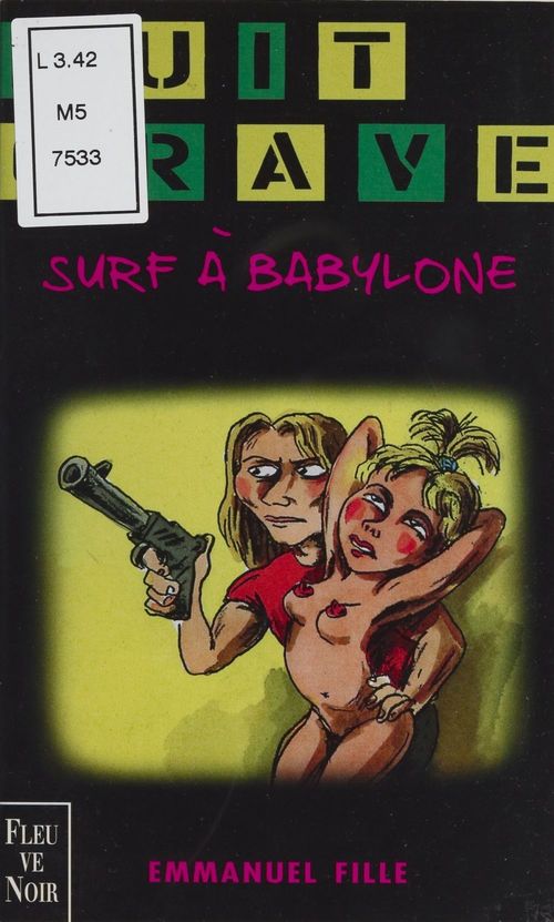ebook cover of Surf à Babylone, by Emmanuel Fille