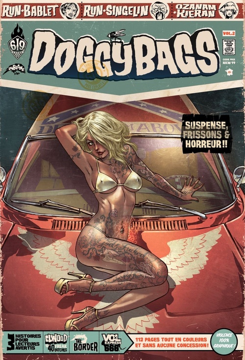 ebook cover of DoggyBags - Tome 2, by Antoine Ozanam, RUN, Mathieu Bablet, Kieran, Guillaume Singelin