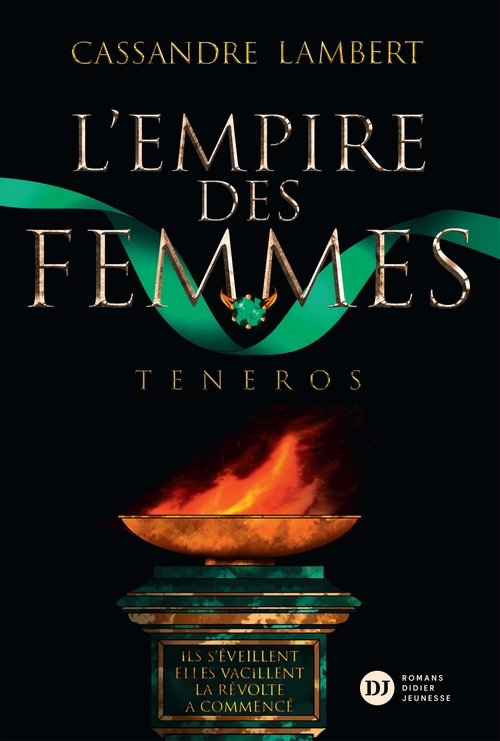 Couverture ebook de L'Empire des Femmes, tome 2 - Teneros, de Cassandre Lambert