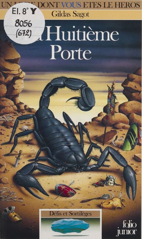 Couverture ebook de La Huitième Porte, de Gildas Sagot