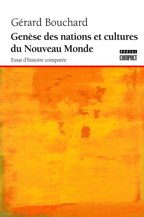 ebook cover of Genèse des nations et cultures du Nouveau Monde, by Gérard Bouchard