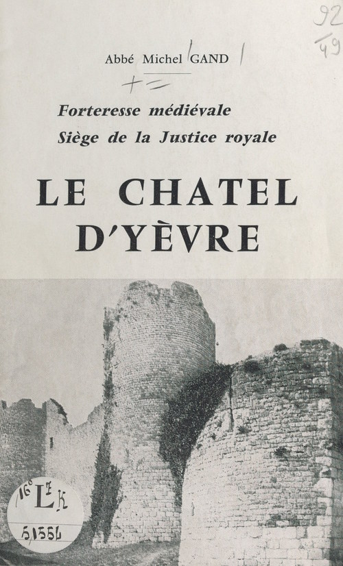 ebook cover of Le Châtel d'Yèvre, by Michel Gand