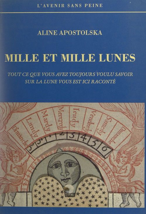 Couverture ebook de Mille et mille lunes, de Aline Apostolska
