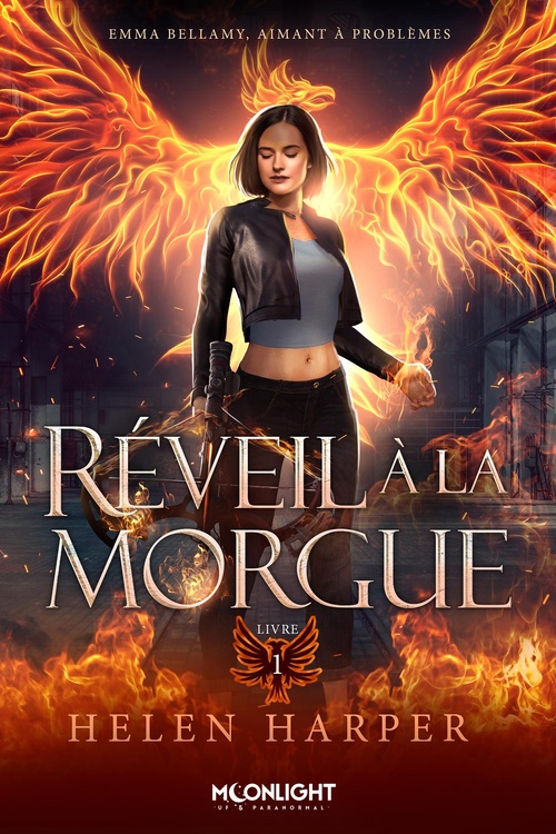 Couverture ebook de Réveil à la morgue, de Helen Harper
