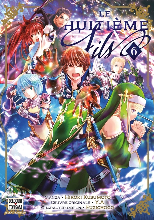 Couverture ebook de Le Huitième fils T06, de Y.A