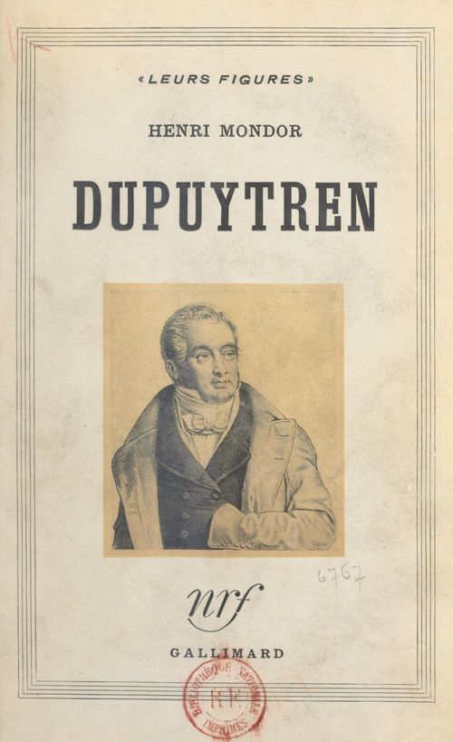 Couverture ebook de Dupuytren, de Henri Mondor