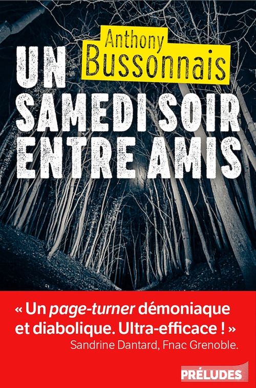Couverture ebook de Un samedi soir entre amis, de Anthony Bussonnais