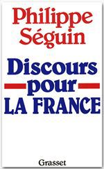 Couverture ebook de Discours pour la France, de Philippe Séguin