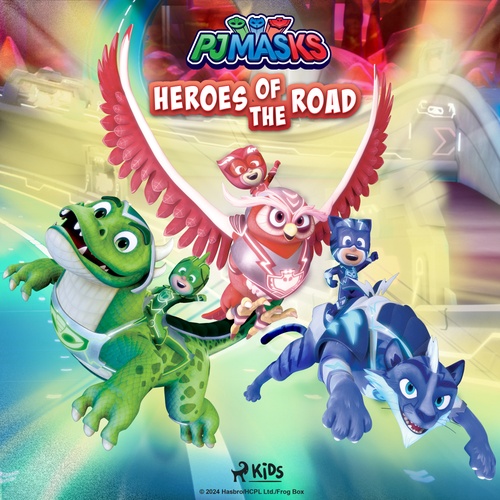 Couverture audiobook de PJ Masks - Heroes of the Road, de Eone