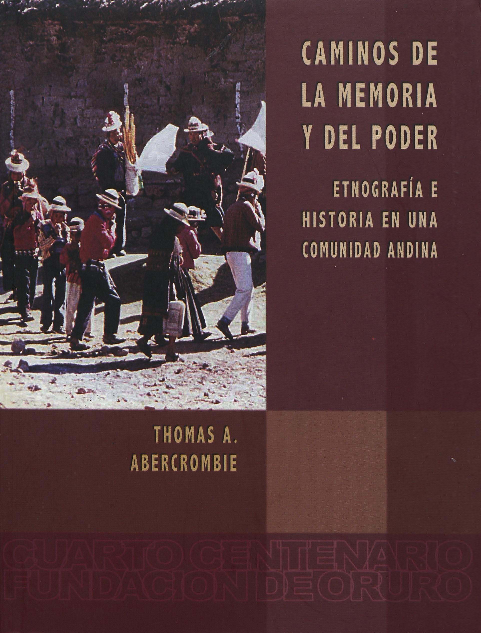 Couverture ebook de Caminos de la memoria y del poder, de Thomas A. Abercrombie