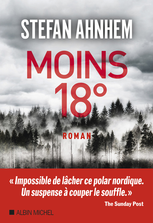 ebook cover of Moins 18°, by Stefan Ahnhem
