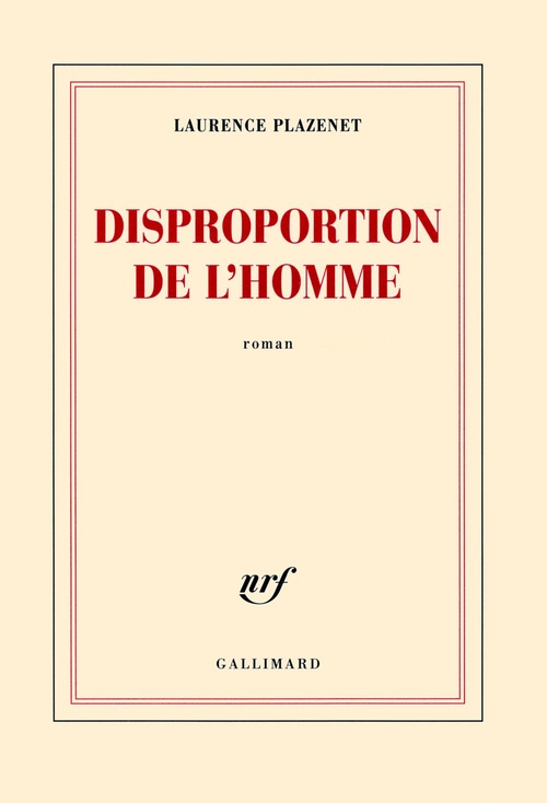 ebook cover of Disproportion de l'homme, by Laurence Plazenet