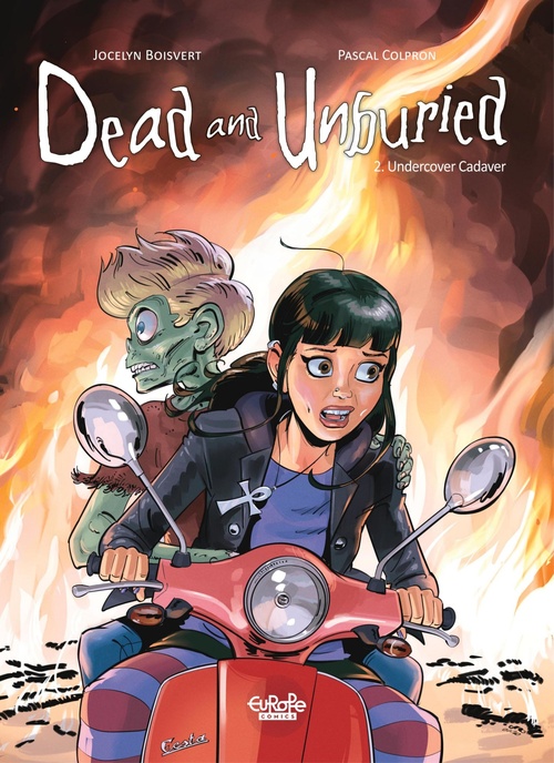 ebook cover of Dead and Unburied - Volume 2 - Undercover Cadaver, by Jocelyn Boisvert