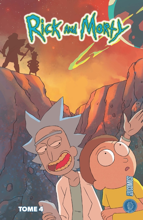 Couverture ebook de Rick & Morty, T4 : Rick & Morty T4, de Kyle Starks, C.j. Cannon, Marc Ellerby