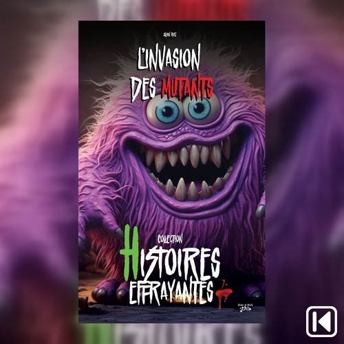 Couverture audiobook de L'invasion des mutants, de Alain Ruiz