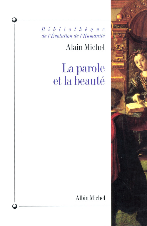 ebook cover of La Parole et la Beauté, by Alain Michel