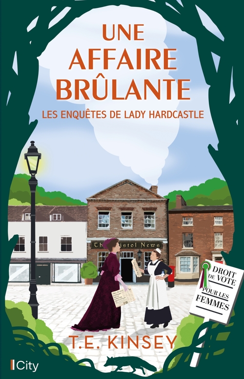 Couverture ebook de Une affaire brûlante, de T.E. Kinsey