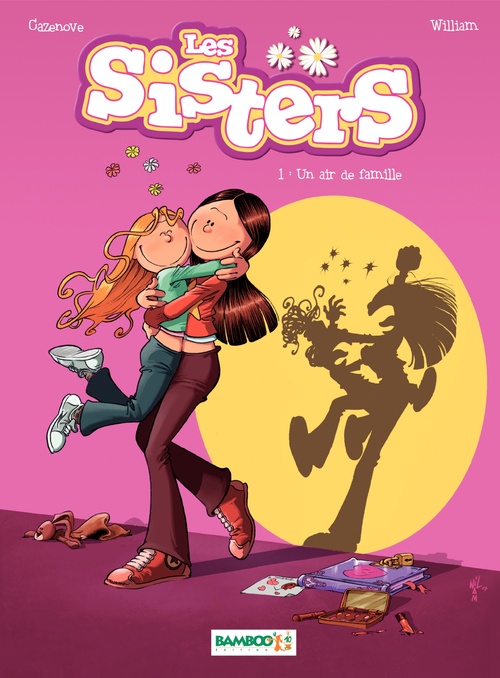 Couverture ebook de Les Sisters - Tome 1 - Un air de famille, de Christophe Cazenove, William