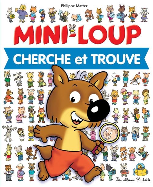 Couverture ebook de Mini-Loup Cherche et Trouve, de Philippe Matter
