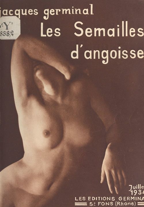 Couverture ebook de Les semailles d'angoisse, de Jacques Germinal