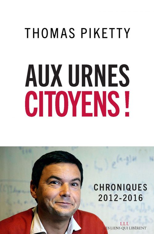 Couverture ebook de Aux urnes citoyens !, de Thomas Piketty