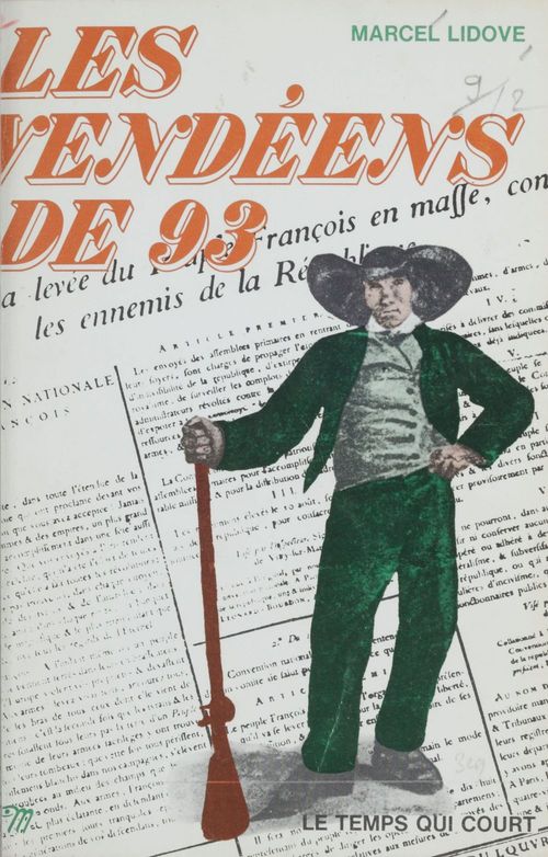 ebook cover of Les vendéens de 93, by Marcel Lidove