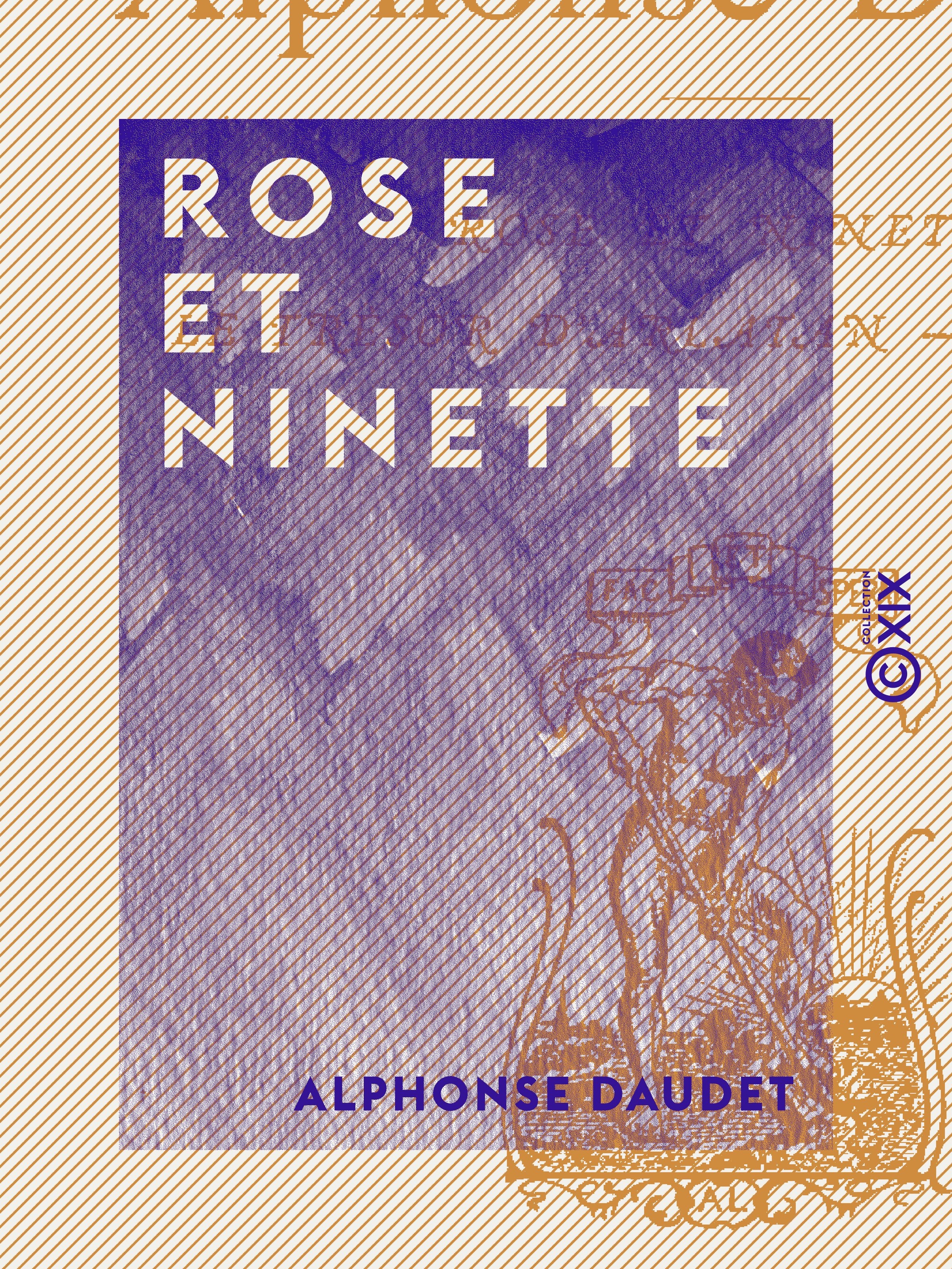 ebook cover of Rose et Ninette, by Alphonse Daudet